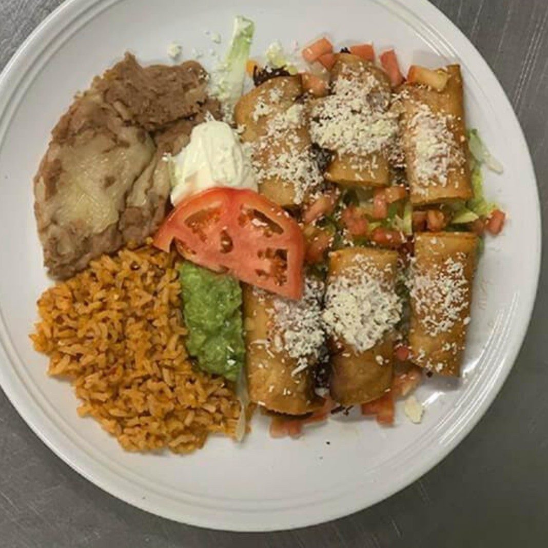 Chicken Flautas.